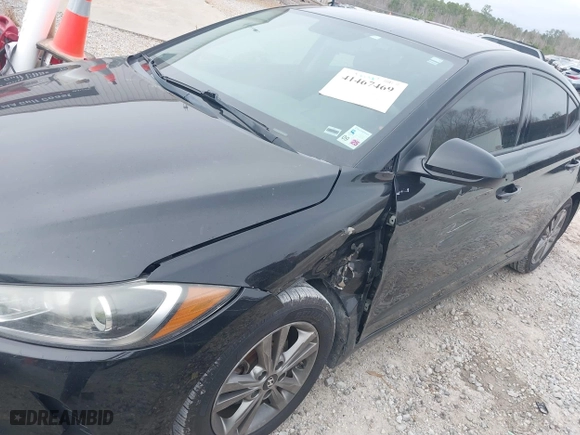 2018 Hyundai Elantra SEL with VIN 5NPD84LF1JH230765, listed as a IAAI auction lot 41467469 with 188,606 mi miles. Bid and sale history available at carsss.com. Image 6.