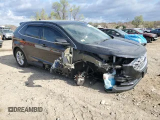 2020 Ford Edge SEL with VIN 2FMPK4J98LBB64978, listed as a Copart auction lot 51261405 with 68,159 mi miles and Salvage Title. Bid and sale history available at carsss.com. Image 4.