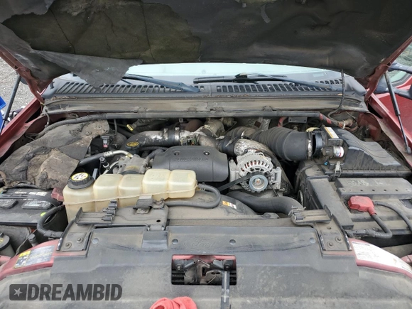 2002 Ford F-350 XL with VIN 1FTSW31F62ED57006, listed as a Copart auction lot 57156665 with 173,244 mi miles and Salvage title. Bid and sale history available at DreamBid. Image 11.