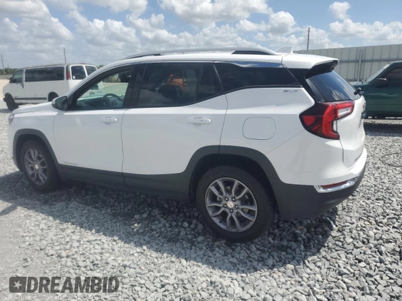 2023 GMC Terrain SLT z VIN 3GKALPEG8PL186740, wystawiony jako Copart lot #51550265 z przebiegiem 75 246 mil mil oraz Nie do naprawy • Non repairable. Historia ofert i sprzedaży dostępna na DreamBid. Obrazek 2.