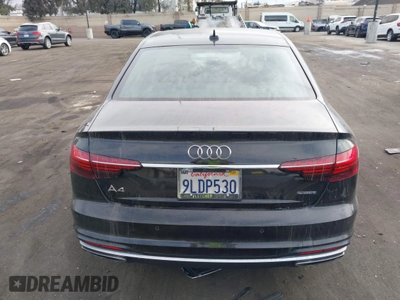 2021 Audi A4 S line Premium with VIN WAUDAAF44MA054560, listed as a IAAI auction lot 41165005 with 31,548 mi miles and . Bid and sale history available at DreamBid. Image 17.