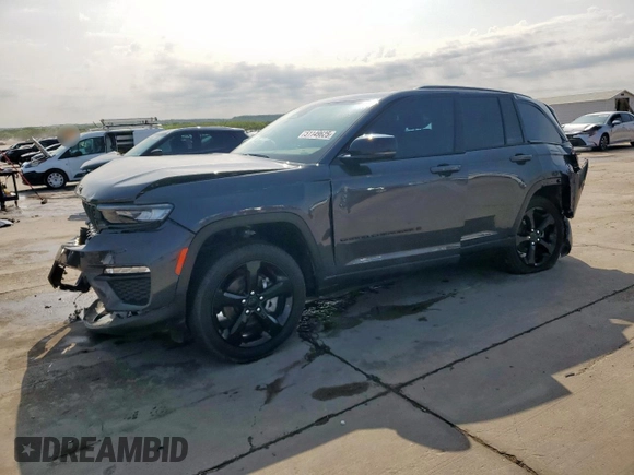 2023 Jeep Grand Cherokee Limited with VIN 1C4RJGBG4PC663457, listed as a Copart auction lot 51149625 with 22,768 mi miles and Non repairable. Bid and sale history available at DreamBid. Image 1.