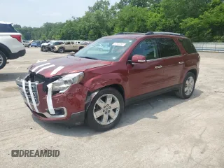 2017 GMC Acadia Limited with VIN 1GKKRSKDXHJ207774, listed as a Copart auction lot 60644865 with 134,983 mi miles and Salvage title. Bid and sale history available at DreamBid. Image 1.