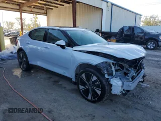 2023 Polestar 2 with VIN YSMED3KA7PL122854, listed as a Copart auction lot 74994294 with 55,404 mi miles and Salvage Title. Bid and sale history available at carsss.com. Image 7.