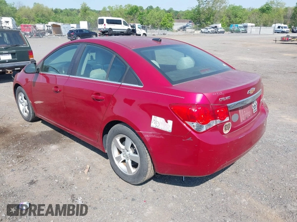 2012 Chevrolet Cruze 1LT with VIN 1G1PL5SC8C7187289, listed as a IAAI auction lot 42163063 with 82,991 mi miles and . Bid and sale history available at DreamBid. Image 3.