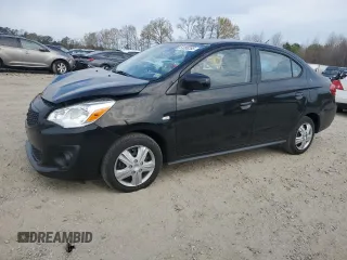 2020 Mitsubishi Mirage G4 ES with VIN ML32F3FJ6LHF11359, listed as a Copart auction lot 51268265 with 41,121 mi miles and Salvage Title. Bid and sale history available at carsss.com. Image 1.