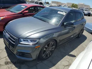 2019 Audi SQ5 Premium Plus with VIN WA1B4AFY1K2052805, listed as a Copart auction lot 64564034 with 47,254 mi miles and Salvage Title. Bid and sale history available at DreamBid. Image 1.