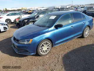 2016 Volkswagen Jetta Sedan 1.4T S with VIN 3VW267AJ6GM344640, listed as a IAAI auction lot 41672169 with 104,843 mi miles. Bid and sale history available at carsss.com. Image 2.