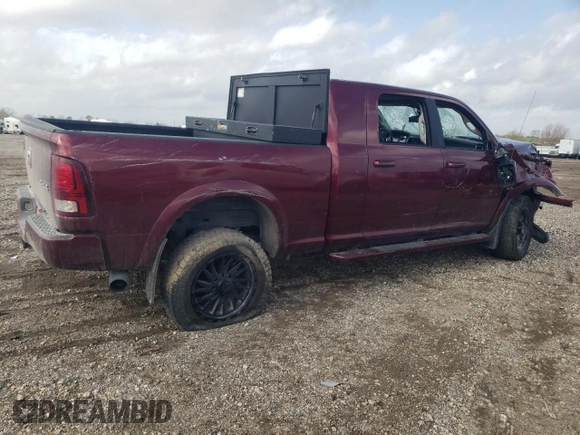2018 Ram 2500 Laramie with VIN 3C6UR5NL0JG108775, listed as a Copart auction lot 45285325 with 103,965 mi miles and Salvage Title. Bid and sale history available at carsss.com. Image 3.