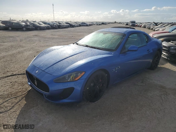 2016 Maserati GranTurismo MC with VIN ZAM45VLA9G0161540, listed as a Copart auction lot 76691444 with 0 mi miles and Non Repairable. Bid and sale history available at carsss.com. Image 1.