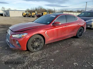 2020 Genesis G70 2.0T z VIN KMTG34LA0LU056732, wystawiony jako Copart lot #43307185 z przebiegiem 48 103 mil mil oraz Szkoda całkowita • Salvage title. Historia ofert i sprzedaży dostępna na DreamBid. Obrazek 1.