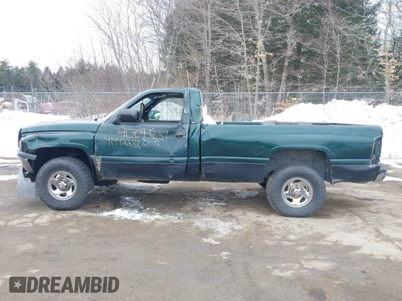 1998 Dodge 1500 with VIN 1B7HF16Z1WS597895, listed as a IAAI auction lot 41442288 with 127,073 mi miles. Bid and sale history available at carsss.com. Image 12.