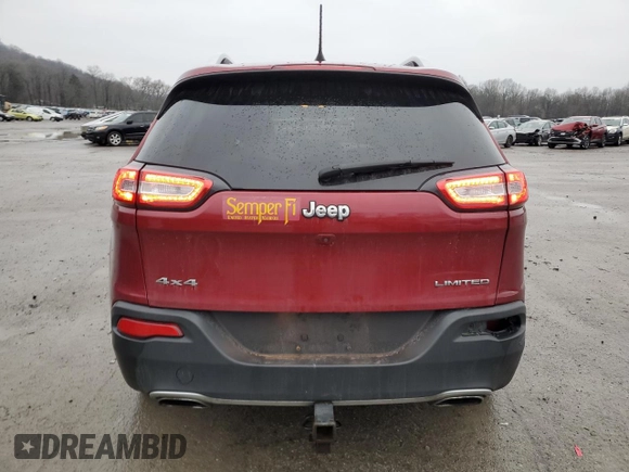 2016 Jeep Cherokee Limited with VIN 1C4PJMDS4GW175874, listed as a Copart auction lot 46816385 with 119,699 mi miles and Salvage Title. Bid and sale history available at DreamBid. Image 6.