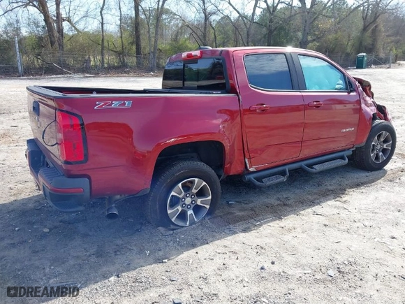 2016 Chevrolet Colorado 2WD Z71 with VIN 1GCGSDE30G1361834, listed as a IAAI auction lot 41729003 with 1 mi miles. Bid and sale history available at carsss.com. Image 4.
