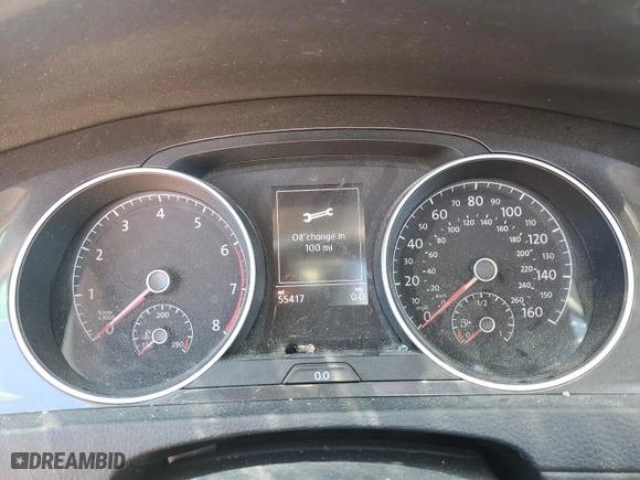 2018 Volkswagen Golf Alltrack S with VIN 3VWH17AU5JM755196, listed as a Copart auction lot 75307314 with 55,417 mi miles and Salvage Title. Bid and sale history available at carsss.com. Image 9.