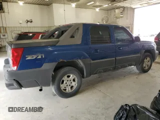 2003 Chevrolet Avalanche with VIN 3GNEK13T53G147238, listed as a Copart auction lot 53635875 with 299,095 mi miles and Salvage Title. Bid and sale history available at carsss.com. Image 3.