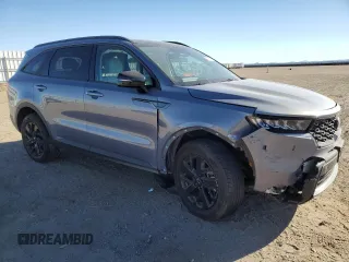 2021 Kia Sorento S with VIN 5XYRLDLC4MG013233, listed as a Copart auction lot 42409505 with 63,577 mi miles and Salvage Title. Bid and sale history available at DreamBid. Image 4.