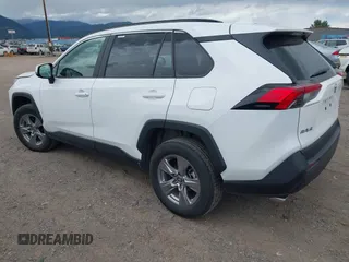 2024 Toyota RAV4 XLE with VIN 2T3P1RFV5RW473727, listed as a IAAI auction lot 42222478 with 19,764 mi miles and . Bid and sale history available at DreamBid. Image 3.