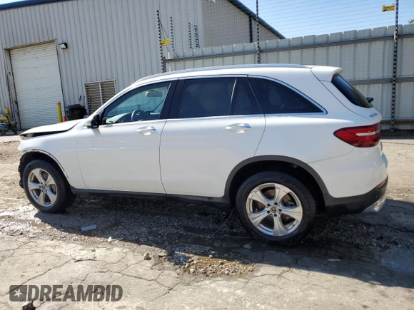 2018 Mercedes-Benz GLC 300 with VIN WDC0G4JB4JV038963, listed as a Copart auction lot 59706815 with 31,404 mi miles and Non repairable. Bid and sale history available at DreamBid. Image 2.