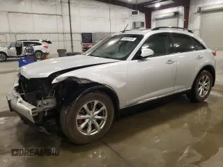 2008 Infiniti FX z VIN JNRAS08WX8X204671, wystawiony jako Copart lot #55889105 z przebiegiem 161 897 mil mil oraz Szkody całkowita. Historia ofert i sprzedaży dostępna na DreamBid. Obrazek 1.