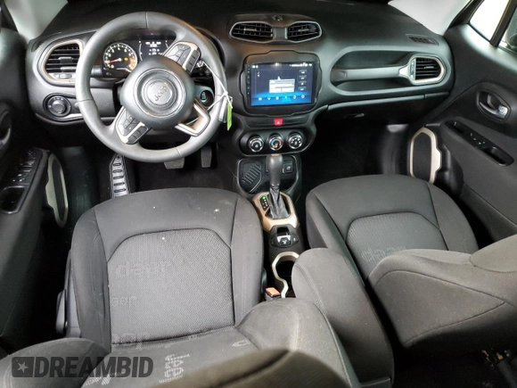 2017 Jeep Renegade Sport with VIN ZACCJAAB2HPF07830, listed as a Copart auction lot 49964105 with 128,273 mi miles and Salvage Title. Bid and sale history available at DreamBid. Image 8.