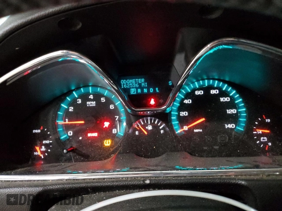2015 Chevrolet Traverse LTZ with VIN 1GNKVJKDXFJ183899, listed as a Copart auction lot 75819424 with 162,536 mi miles and Salvage Title. Bid and sale history available at DreamBid. Image 9.
