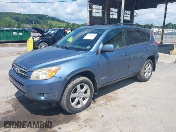 2008 Toyota RAV4 Limited with VIN JTMBD31V786061749, listed as a IAAI auction lot 42765202 with 141,821 mi miles and . Bid and sale history available at DreamBid. Image 2.