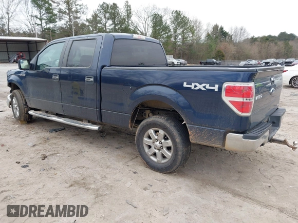 2013 Ford F-150 XL with VIN 1FTFW1EF0DFB64914, listed as a IAAI auction lot 41374294 with 186,000 mi miles. Bid and sale history available at carsss.com. Image 3.