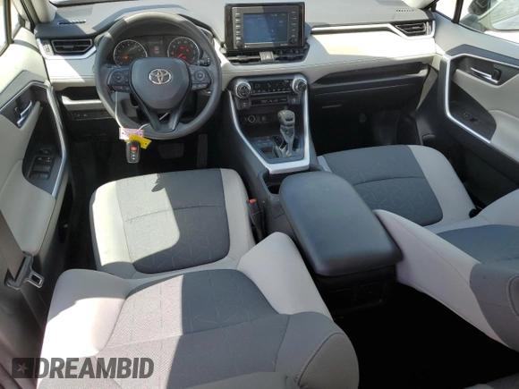 2021 Toyota RAV4 XLE with VIN 2T3W1RFV6MC162281, listed as a Copart auction lot 50982205 with 29,596 mi miles and Salvage Title. Bid and sale history available at carsss.com. Image 8.
