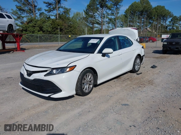 2020 Toyota Camry LE with VIN 4T1C11AK9LU315906, listed as a IAAI auction lot 41809360 with 97,401 mi miles. Bid and sale history available at carsss.com. Image 19.