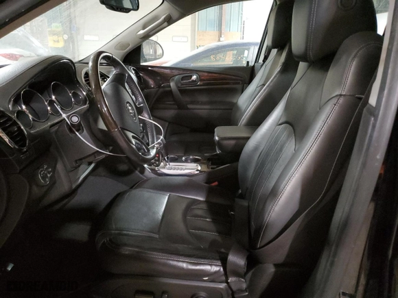 2017 Buick Enclave Leather with VIN 5GAKVBKDXHJ220906, listed as a Copart auction lot 88503855 with 99,500 mi miles and Salvage Title. Bid and sale history available at carsss.com. Image 7.