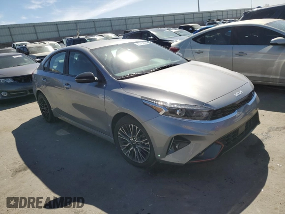 2024 Kia Forte GT-Line with VIN 3KPF54AD6RE733520, listed as a Copart auction lot 45763665 with 20,280 mi miles and Salvage Title. Bid and sale history available at carsss.com. Image 4.