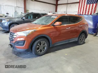 2014 Hyundai Santa Fe with VIN 5XYZTDLB0EG143714, listed as a Copart auction lot 65201574 with Not provided miles and Salvage title. Bid and sale history available at DreamBid. Image 1.