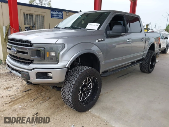 2020 Ford F-150 XL with VIN 1FTEW1EP5LKD86391, listed as a IAAI auction lot 42624676 with 54,066 mi miles and . Bid and sale history available at DreamBid. Image 17.