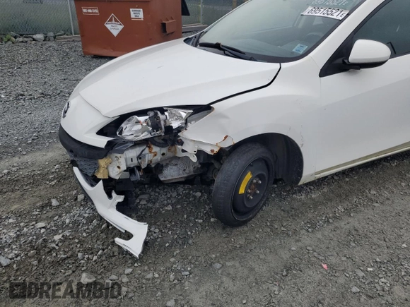 2011 Mazda 3 GX with VIN JM1BL1KF0B1386472, listed as a Copart auction lot 69515521 with 234,165 mi miles and Clean Title. Bid and sale history available at carsss.com. Image 9.