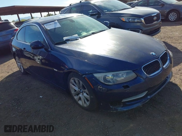 2012 BMW 3 Series 328i with VIN WBAKE5C59CJ106408, listed as a IAAI auction lot 42089041 with 137,009 mi miles and . Bid and sale history available at carsss.com. Image 1.