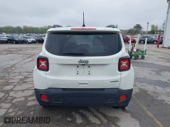 2018 Jeep Renegade Altitude with VIN ZACCJABB8JPJ36531, listed as a IAAI auction lot 42192917 with 69,130 mi miles and . Bid and sale history available at DreamBid. Image 17.
