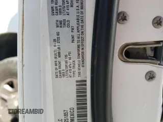 2020 Ram 2500 Tradesman with VIN 3C6UR5CL7LG251857, listed as a Copart auction lot 42490355 with 193,662 mi miles and Salvage Title. Bid and sale history available at carsss.com. Image 12.