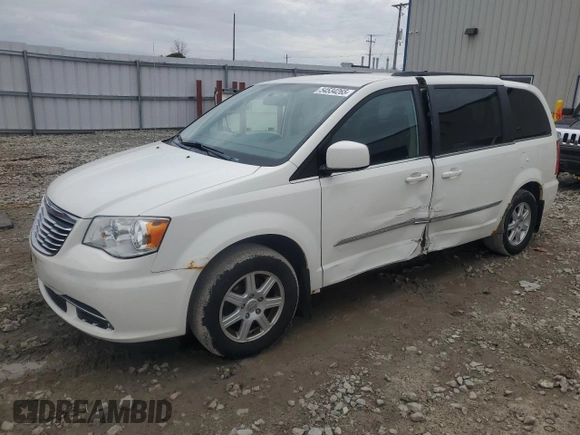 2011 Chrysler Town & Country Touring with VIN 2A4RR5DG9BR712799, listed as a Copart auction lot 54534265 with 195,361 mi miles and Non Repairable. Bid and sale history available at DreamBid. Image 1.