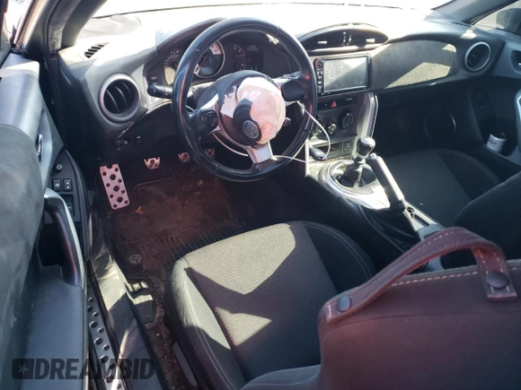 2017 Toyota 86 with VIN JF1ZNAA16H9706795, listed as a Copart auction lot 77580114 with 81,759 mi miles and Salvage Title. Bid and sale history available at carsss.com. Image 8.
