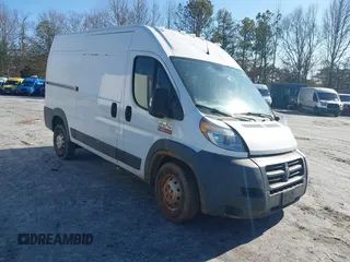 2014 Ram ProMaster Cargo with VIN 3C6TRVCG1EE129427, listed as a IAAI auction lot 41488438 with 211,886 mi miles. Bid and sale history available at carsss.com. Image 1.