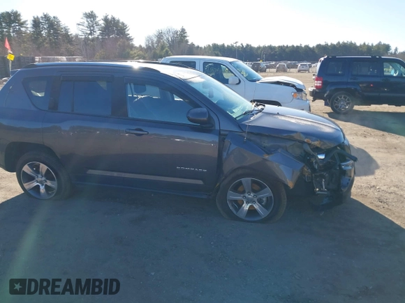 2016 Jeep Compass High Altitude Edition with VIN 1C4NJDEB0GD707882, listed as a IAAI auction lot 41112184 with 132,721 mi miles. Bid and sale history available at carsss.com. Image 12.