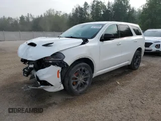 2022 Dodge Durango GT Plus with VIN 1C4RDJDG0NC183625, listed as a Copart auction lot 62148405 with Not provided miles and Salvage title. Bid and sale history available at DreamBid. Image 1.