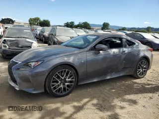 2015 Lexus RC 350 F Sport z VIN JTHHE5BC9F5002994, wystawiony jako Copart lot #56995435 z przebiegiem 75 135 mil mil oraz Tytuł czysty. Historia ofert i sprzedaży dostępna na DreamBid. Obrazek 1.