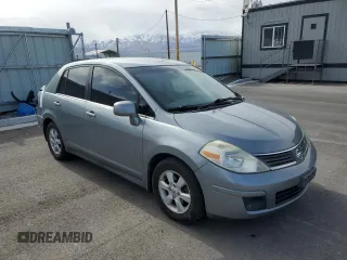 2008 Nissan Versa 1.8 S with VIN 3N1BC11E78L408092, listed as a Copart auction lot 47523565 with 170,580 mi miles and Salvage Title. Bid and sale history available at carsss.com. Image 4.