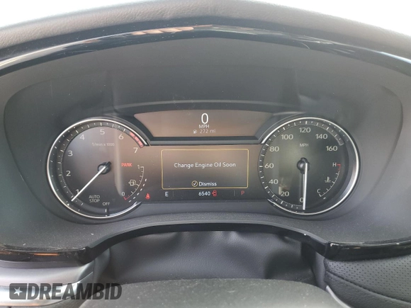 2022 Cadillac XT5 FWD Luxury with VIN 1GYKNAR41NZ178826, listed as a Copart auction lot 42780595 with 6,540 mi miles and Salvage title. Bid and sale history available at DreamBid. Image 9.