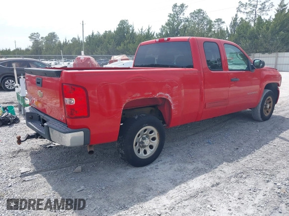 2010 Chevrolet Silverado 1500 LS with VIN 1GCSCREA6AZ279585, listed as a IAAI auction lot 41877080 with 162,897 mi miles. Bid and sale history available at carsss.com. Image 4.