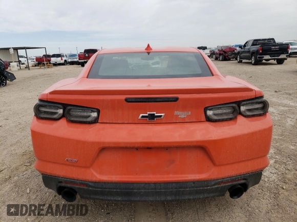 2019 Chevrolet Camaro 1LS with VIN 1G1FB1RX7K0136230, listed as a Copart auction lot 49166925 with 105,562 mi miles and Salvage title. Bid and sale history available at DreamBid. Image 6.
