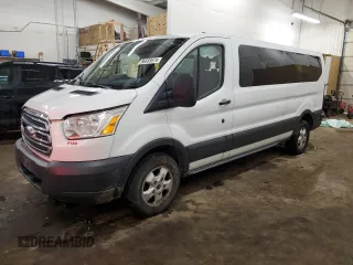 2018 Ford Transit Passenger XL with VIN 1FBZX2YGXJKB06482, listed as a Copart auction lot 86589674 with 106,039 mi miles and Salvage Title. Bid and sale history available at DreamBid. Image 1.