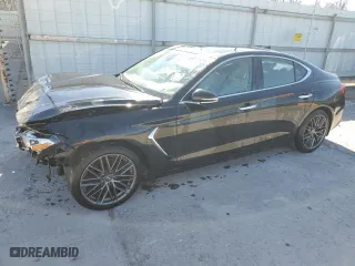 2019 Genesis G70 2.0T Advanced with VIN KMTG34LA6KU031624, listed as a Copart auction lot 42778384 with 68,370 mi miles. Bid and sale history available at carsss.com. Image 1.